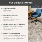 Modern Runner Rugs for Hallway 2x6, Medallion Abstract Runners for Kitchen Floor, Entryway, Washable Non Slip with Rubber Backing, Low Pile Stain Resistant Carpet (Taupe Brown)