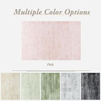 Pink Area Rugs for Bedroom,Boho Washable Neutral Baby Rug for Nursery,6x9,Blush