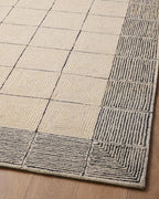 Loloi Chris Loves Julia Francis Collection FRA-02 Cream/Black 8'-6" x 12' Area Rug