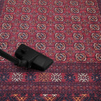 Keen Home Design 10x14 Rug - Machine Washable Area Rug with Non-Slip Backing, Ideal for Living Room, Dining Room, Bedroom - Vintage, Easy Clean, Durable, Low Pile Rug - (9'7" x 14')