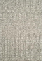SAFAVIEH Area Rug 3x5 - Natura Collection - Silver, Handmade Wool Blend, Textured Design, Ideal for Living Room, Bedroom, Dining Space (NAT620C)