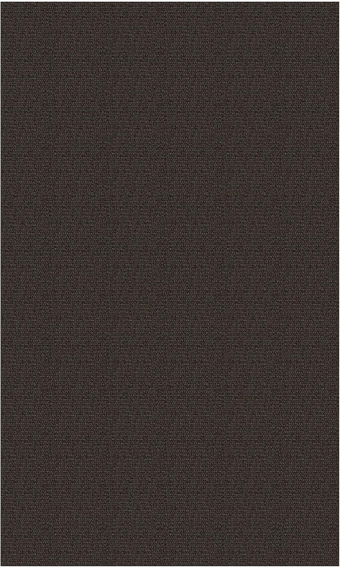EARTHALL Washable Area Rugs 5x7 Ft Non Slip Living Room Rugs Cotton Rubber Backed Dining Room Rug Braided Bedroom Rugs Indoor Outdoor Floor Carpet for Living Room, Bedroom, Dining Room, Taupe/Coffee
