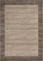 Rugs.com Angelica Collection Rug – 7' x 10' Light Brown Medium Rug Perfect for Bedrooms, Dining Rooms, Living Rooms