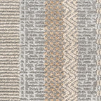 Nourison Home Nordic Grey Multicolor 4' x 6' Scandinavian Area Rug - Easy Clean, Non Shedding, Bed Room, Living Room, Dining Room, Kitchen (4' x 6')