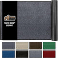 GORILLA GRIP Waterproof Traffic Guard Door Mat, 60x36, Heavy Duty Entryway Mats, Strong Rubber Back Commercial Utility Rugs for Office Hallway, Garage Floor and Home, Low Profile Carpet, Charcoal Gray