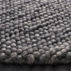 Safavieh Area Rug 11x15 - Natura Collection - Large - Dark Grey, Handmade Wool Blend, Textured Design, Ideal for Living Room, Bedroom, Dining Space (NAT620H)