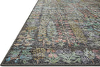 Loloi Rifle Paper Co. Maison Collection MAO-07 Charcoal 5'-0" x 7'-6", .19" Pile Height, Area Rug