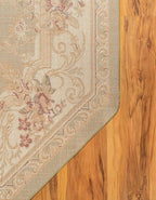 Unique Loom Versailles Collection Traditional Classic Floral Motif Area Rug (7' 11 x 7' 11, Green/Ivory)