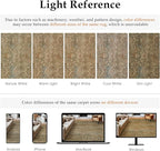 Vintage Area Rug 6x9 Washable Brown Living Room Carpet Large Indoor Non Slip Bedroom Low Pile Kitchen Distressed Retro Accent Throw Rug for Dining Room