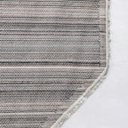 Unique Loom Solid Shag Collection Area Rug (8' Octagon, Snow White)