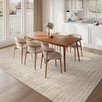 Valenrug Washable Rugs 8x10 - Non Slip 8x10 Area Rugs for Living Room, Stain Resistant Area Rugs for Bedroom, Foldable Machine Washable Area Rug(8'x10', Brown)