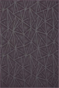 Furnish my Place Geometrical Pattern Indoor/Outdoor Refine Purple Rug, Abstract Area Rug, Home Decor Mat, Contemporary Rug for Living Room, Made in USA -2' x 3' Rectangle