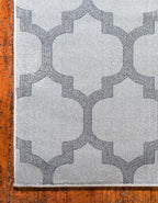 Rugs.com Lattice Collection Rug – 5' x 8' Beige Medium Rug Perfect for Bedrooms, Dining Rooms, Living Rooms