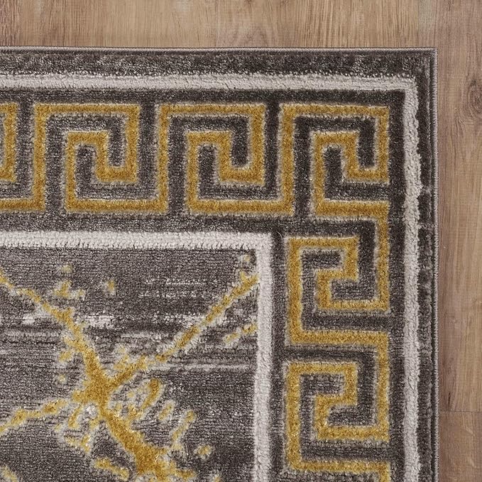 GLORY RUGS Area Rugs Marble 2x3 Brown Carpet Modern Abstract Rug Living Room Dining Bedroom Rug