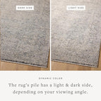 Loloi Amber Lewis Alie Collection ALE-01 Stone/Mist 2'-7'' x 12'-0'', .13'' Pile Height, Runner Rug