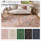 Vintage Medallion Floral Kitchen Runner 2x6, Machine Washable Rug, Soft Low Pile, Non-Slip Carpet for Hallways, Laundry, Bedroom, Bathroom, Entryway | Pink