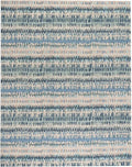 Dash and Albert Paint Chip Wool Area Rug - 5' x 8' Blue Graphic Hand Micro Hooked Accent Rug - Durable, High Traffic Areas Hallway, Living Room, Stairs