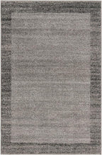 Rugs.com Angelica Collection Rug – 4' x 6' Light Gray Medium Rug Perfect for Entryways, Kitchens, Breakfast Nooks, Accent Pieces