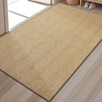 LUMI Handwoven Sisal Door Mat, Non-Slip Durable Entryway Mat, Welcome Front Doormat, Solid Floor Mats for Entrance, 36"x60", Herringbone Sisal