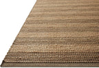 Loloi Chris Loves Julia Judy Collection JUD-06 Natural/Chocolate 7'-9" x 9'-9" Area Rug