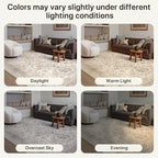 Bavni 3x5 Area Rug for Living Room Bedroom, Washable Boho Print Vintage Aesthetic Rug, Ultra-Thin Low Pile Rugs for Entryway Playroom with Non Slip Backing, Light Taupe Brown