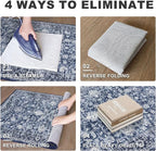 KILOCOCO Hallway Runner 2x8 Rug Runner Printed Vintage Floral Washable Kitchen Runners Non-Slip Rubber Backed Runners for Hallways Laundry Room Distressed Boho Rugs for Entryway Bedroom, Blue