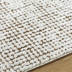 Livabliss x Our PNW Home Cascade Minimalist Area Rug, 2'7" x 12', Brown