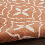 Nourison Home Nourison Essentials Copper 8' x 10' Area Rug - Easy Clean, Non Shedding, Bed Room, Living Room, Dining Room, Kitchen (8' x 10')
