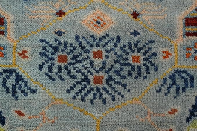Transitional Collection 7' 10'' X 2' 9'' Runner Rug Rug, All-Over 100% Wool Carpet for Home Décor, Foyer and Hallway