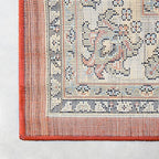Unique Loom Sialk Hill Collection Area Rug - Washington (7' 1" x 10' Rectangle Terracotta/Cream)