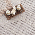 Hauteloom Maulawin Farmhouse Living Room Bedroom Southwestern Tribal Area Rug - Soft Shaggy High Low Carpet - High Pile - Bohemian, Boho - Gray, Brown, Beige, Cream - 6'7" x 9'