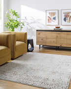 Livabliss x Our PNW Home Cascade Minimalist Area Rug, 6'7" x 9', Brown