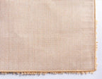 Unique Loom Davos Shag Collection Area Rug - Solid (5' 3" Square, Sun Yellow)