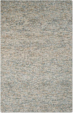 Hand Tufted Wool ECO-Friendly Area Rugs - 5'x8', Rectangle Shape, Blue & Beige, Solid Plain Design, High Pile Thick Handmade Area Rugs for Living Room, Bed Room (KWC111)