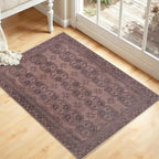 Kuden 2x3 Small Rug, Machine Washable, Non-Slip Backing, Vintage Style, Soft, Low Pile, Area Rugs for Entryway Kitchen Indoor Entrance