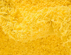 Unique Loom Solid Shag Collection Area Rug (2' 6" x 19' 8" Runner, Tuscan Sun Yellow)