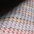 Dash & Albert Poppy Multi Machine Washable Rug, 6 X 9 Feet, Multicolored Geometric Pattern