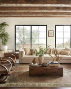 Loloi Magnolia Home by Joanna Gaines Sinclair Collection SIN-06 Clay/Tobacco 2'-0" x 5'-0", .25" Pile Height, Machine Washable, Accent Rug