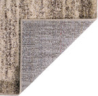 Rugs.com Angelica Collection Rug – 3' x 5' Beige Medium Rug Perfect for Entryways, Kitchens, Breakfast Nooks, Accent Pieces