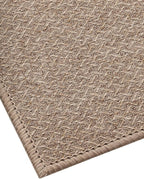Color&Geometry Door Mat 3'x10' Runner Rug with Rubber Backing, Non Slip Washable Hallway Runner Kitchen Runner Rug, Carpet Runners for Hallway Living Room Bedroom, Beige (Rolled-up NO Creases)