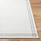Mark&Day Wool Rugs, 5x7 Janmichael Cottage Light Silver/Charcoal Area Rug, Silver Grey Carpet for Living Room, Bedroom or Kitchen (5' x 7'6")