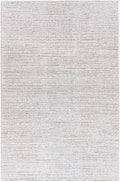 Hand-Tufted 100% Wool Pile Area Rug – Geometric Textured Grid Check Pattern – Thick and Durable Floor Carpet for Bedroom, Living Room, Kids Room, and Dining Area (Light Brown, 7' x 10')