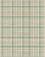 Bavni 3x5 Washable Rug Modern Plaid Area Rugs Non-Slip, Small Rugs for Hallway Throw Rugs Soft Low Pile Stain Resistant Bedroom, Living Room, Kitchen, Home Decor, Green Plaid