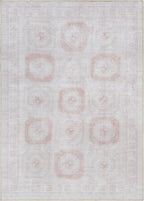 Turkish Rug. Washable Vintage Oriental Antique Inspired Traditional Doormat Small Modern Area Rugs Luxury Entryway Entry Bedroom Bathroom Kitchen (405CB, 2' x 3')