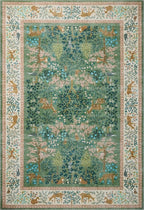 Loloi Rifle Paper Co. Canopy Collection CNP-02 Sage/Blush 7'-6" x 9'-6" Area Rug