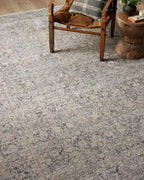 Loloi Amber Lewis Alie Collection ALE-01 Stone/Mist 11'-6'' x 15'-7'', .13'' Pile Height, Area Rug