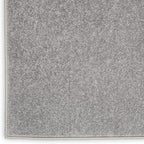 Nourison Home Nourison Essentials Silver Grey 7' x Square Area Rug - Easy Clean, Non Shedding, Bed Room, Living Room, Dining Room, Kitchen (7' x Square)