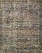 Loloi Amber Lewis Morgan Collection MOG-05 Spice/Lagoon 2'-3" x 9'-6" 38" Thick Runner Rug feat. CloudPile, Neutral, Room Décor, Vintage Inspired, Livingroom, Bedroom, Dining Area