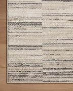 Loloi Darby Collection DAR-01 Charcoal/Sand 6'-7" x 9'-3" Area Rug