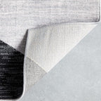 Well Woven Dulcet Bingo Grey Modern Geometric 7'10" x 9'10" Area Rug